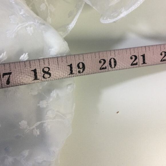 LULU'S XL Trend White Embroidered Ruffled One-Shoulder Mini Dress NEW b151 - Picture 6 of 9